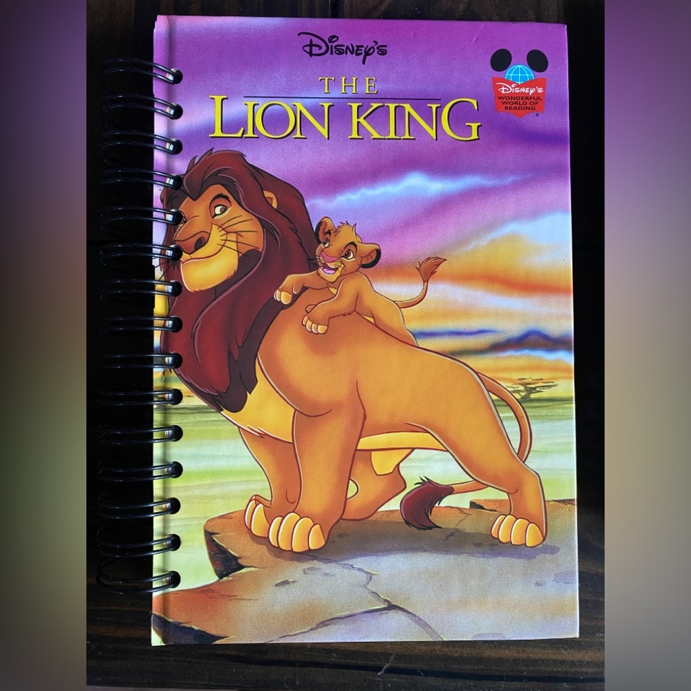 Lion King undated planner